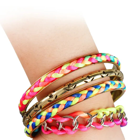4Pcs Colorful Bracelets Set